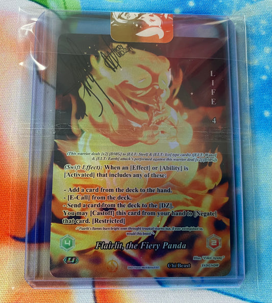 Promo Card: Flairlit, the Fiery Panda