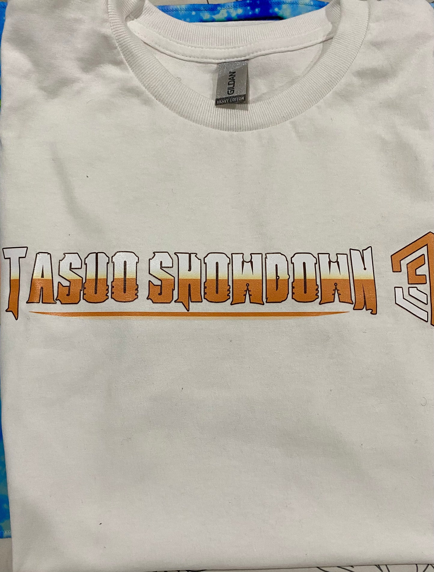 Tasuo Showdown Basic T-Shirt (White)