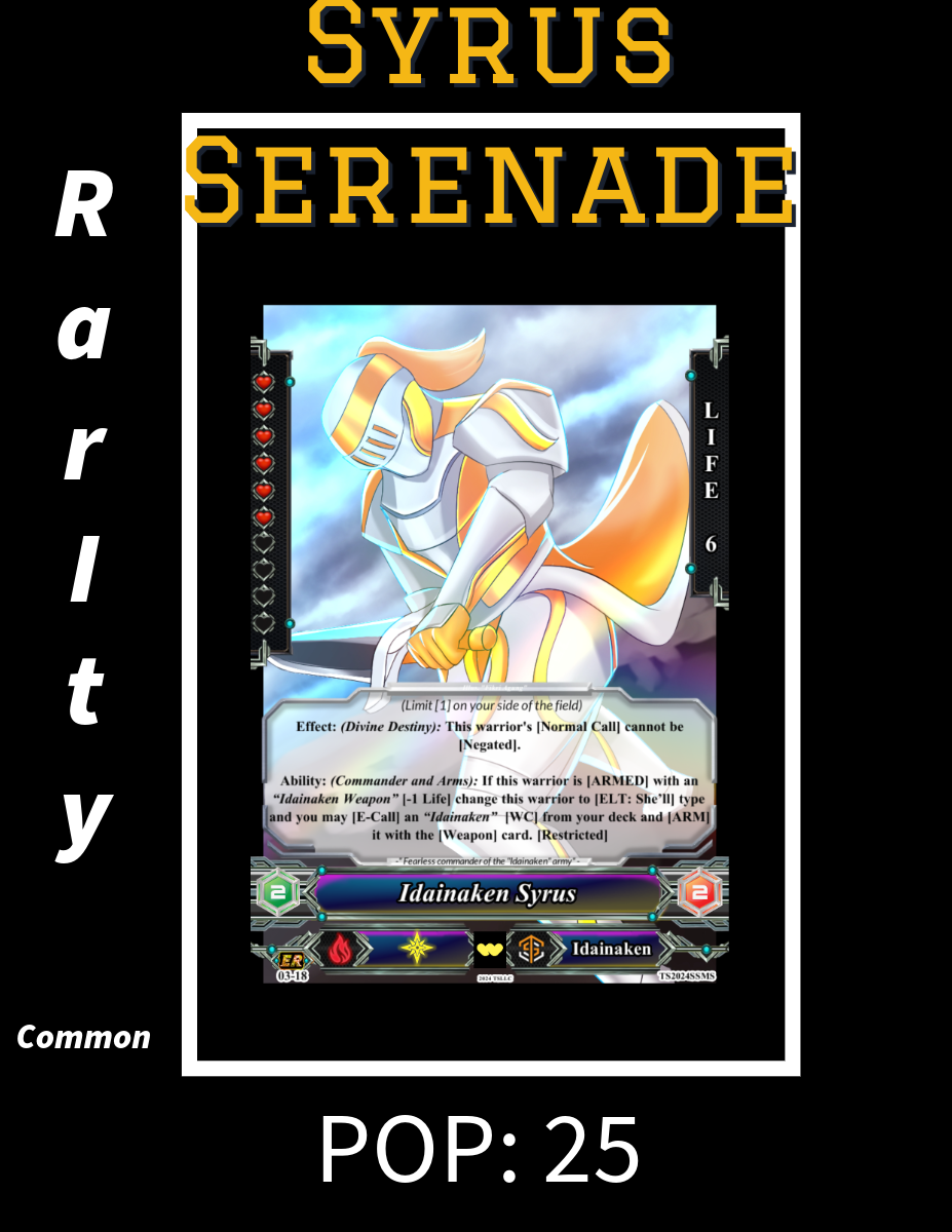 Set: Syrus Serenade Collection Packs